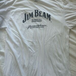 Jim Beam White Men's T-Shirt